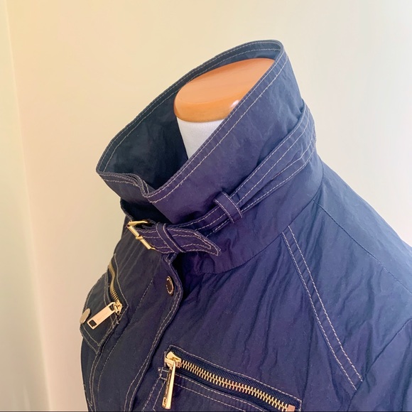 Michael Michael Kors Water-Resistant Anorak Coat S - Picture 8 of 15
